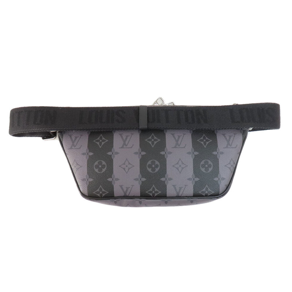 Louis Vuitton Bum Bag Sling Belt Body Crossbody Monogram Eclipse Modular Black